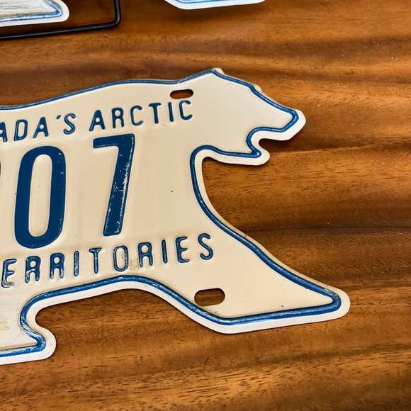 Vintage NWT License Plates Set - Picture 6 of 8